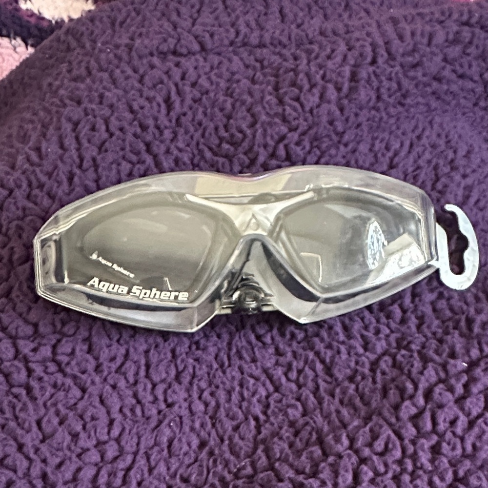 Aqua Sphere Men's Swim Goggles - Black